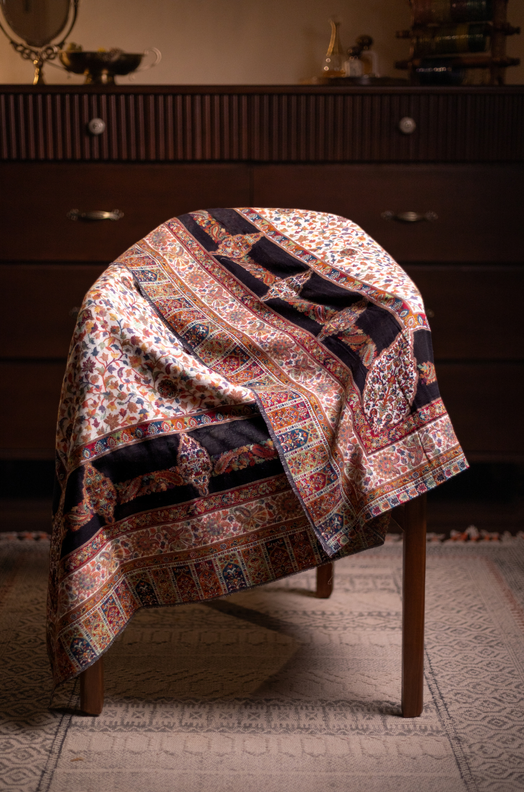 Multicolour Kani shawls